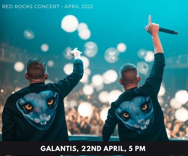 Galantis - red rocks concert 2022