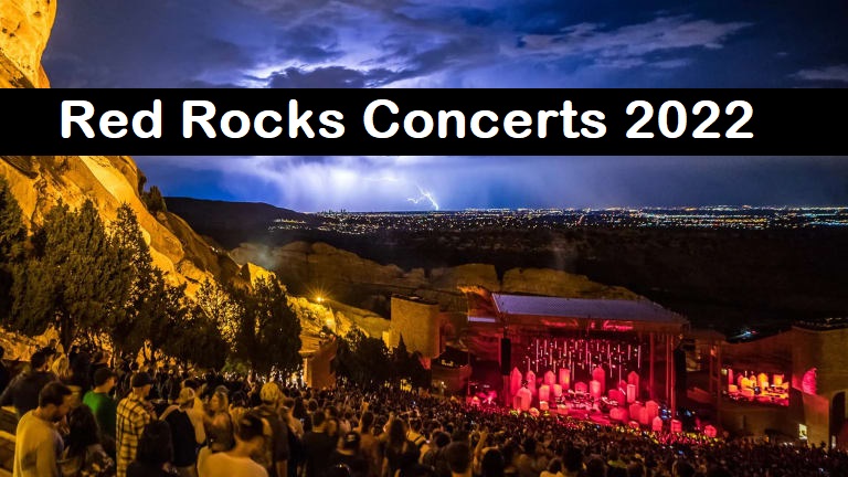 Red Rocks Concert May 2022