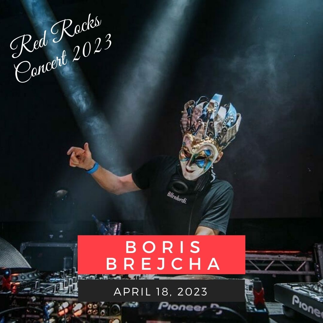 Boris Brejcha red rocks performance on 18th april 2023