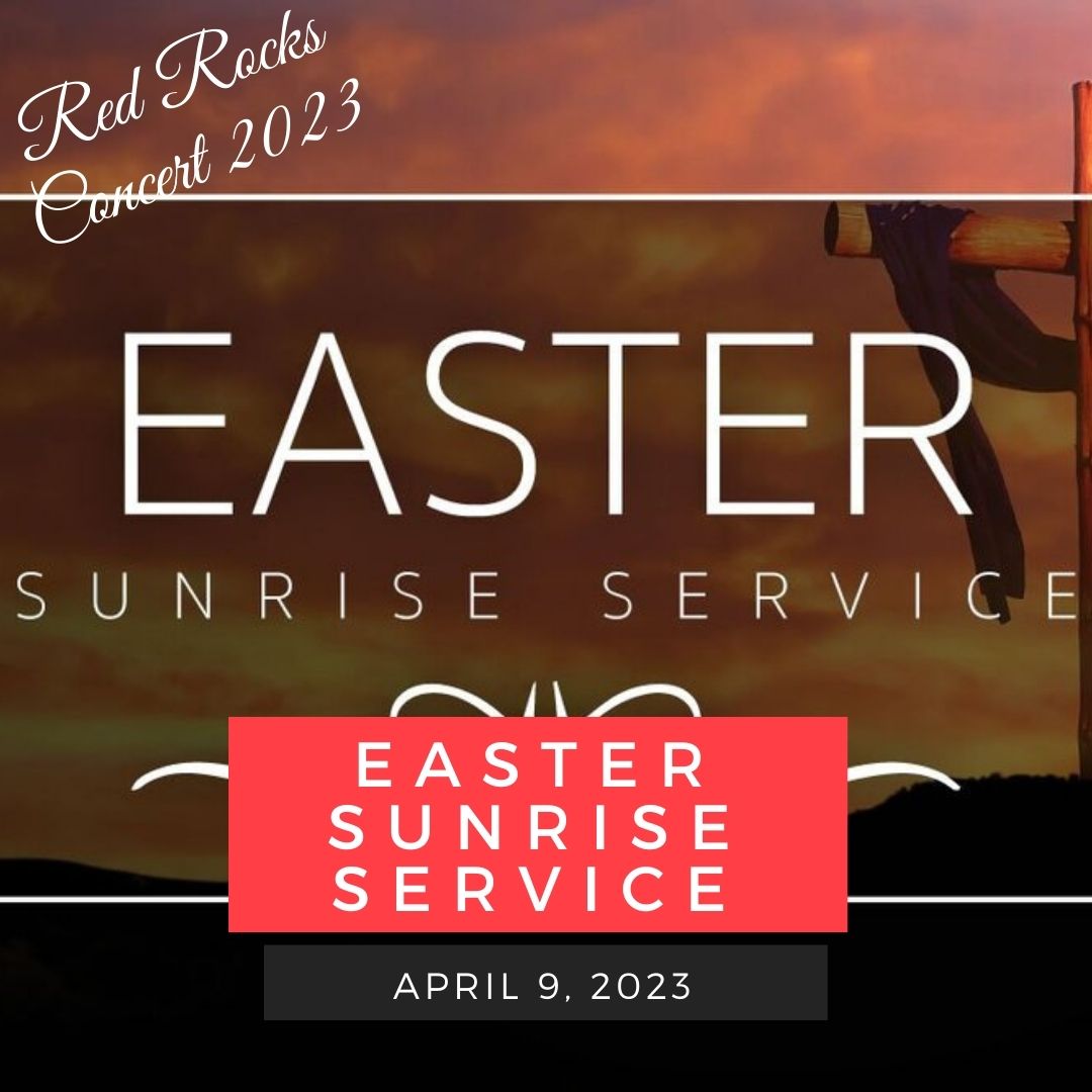 Easter Sunrise Service red rocks performance on 9th April 2023