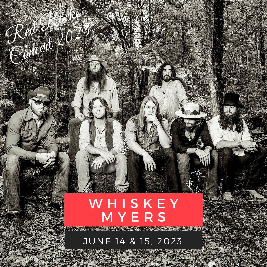 June 14-15: Whiskey Myers red rocks performance